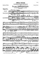 Zwei Trios - Trio No. 4, Op.70, No.1, D Major