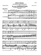 Zwei Trios - Trio No. 5, Op.70, No.2, E Flat Major