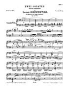 Zwei Sonaten für das Pianoforte, Sonate No. 9, Op. 14, No. 1, E Major