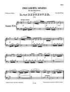 Zwei Leichte Sonaten, Sonate No. 38, F Major