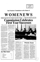 Womenews San Francisco, vol. 1 no. 1, June 1976