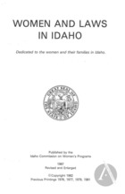 Women and Laws in Idaho