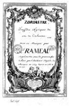 Zoroastre (1756)