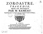 Zoroastre (1749)