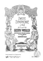 Zweite Symphonie (arr. for piano 4 hands), C Minor