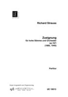 Zueignung, Op. 10