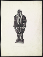 Black and White Photograph of Eskimo Man from Hudson Bay