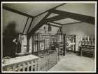 Black & White Photograph of the Bourbonnais Room in the Vichy Historical Museum