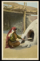 Baking Bread, Pueblo of Tesuque, N.M.