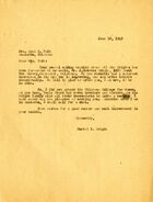 Muriel Wright to Anna R. Fait; June 10, 1949