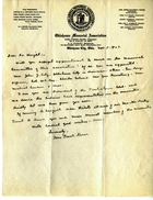 Mrs. Frank Korn to Dr. Wright; November 5, 1927