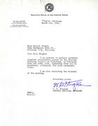 W. G. Stigler to Muriel Wright, March 1, 1941