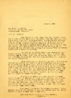 Muriel Wright to James W. Moffitt; April 3, 1945