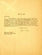 Muriel Wright to Bess Truitt; July 31, 1945