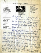 Bess Truitt to Muriel Wright; August 2, 1945