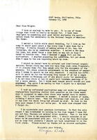 Angie Debo to Muriel Wright: January 15, 1949