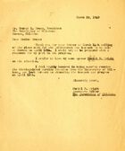 Muriel Wright to G. L. Cross; March 19, 1949