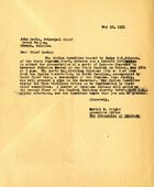 Muriel Wright to John Davis; May 12, 1951